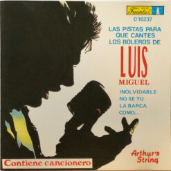 V/A - Las pistas para que cantes los boleros de Luis Miguel, Karaoke [1993] Ed. COL