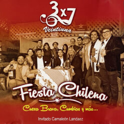 3x7 Veintiuna - Fiesta chilena. Cueca brava, cumbia y más… [2012] Ed. CHI
