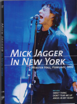 Mick Jagger - In New York (Webster Hall, February, 1993) [2010] Ed. ARG DVD