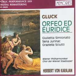 Herbert Von Karajan - Gluck Orfeo Ed Euridice [1991] Ed. ITA 2 CDs