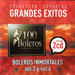 V/A - Boleros Inmortales Vol 3 y Vol 4 [2015] Ed. CHI 2CDs