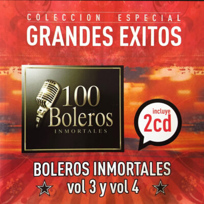 V/A - Boleros Inmortales Vol 3 y Vol 4 [2015] Ed. CHI 2CDs