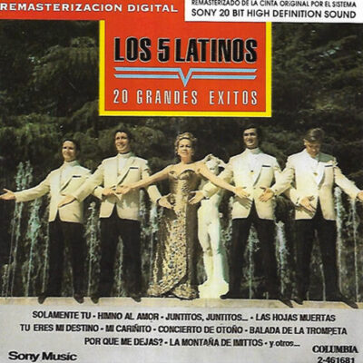 Los 5 Latinos - 20 Grandes Éxitos [1990] Ed. ARG