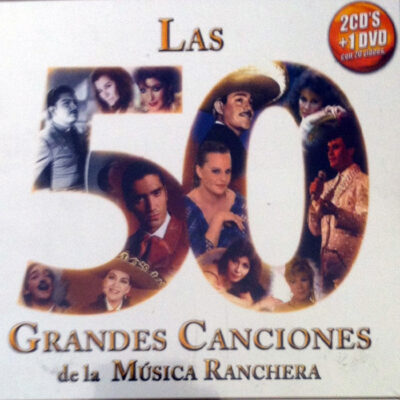 V/A - Las 50 Grandes Canciones de la Música Ranchera [2009] Ed. MEX 2 CDs + 1 DVD