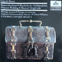 Schlittenfahrt U.A-Ensemble Eduard Melkus - L.Mozart:Bauerhochzeit-Musikalische [1975] Ed. Hamburg