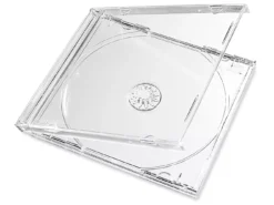 Cajas CD Bandeja Transparente