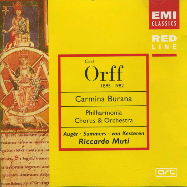 Orff*, Philharmonia Chorus, Philharmonia Orchestra, Augér*, Summers*, Van Kesteren*, Riccardo Muti - Carmina Burana