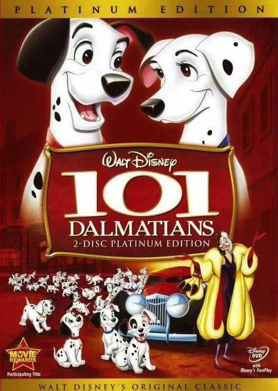 [1DVD] 101 Dalmatians - ENG, ESP, FRA - [2008] Ed. USA
