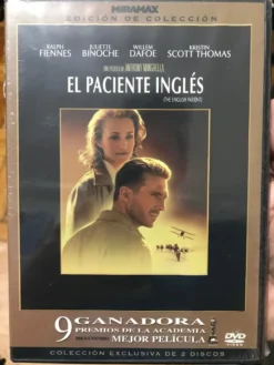 [2DVD] El Paciente Inglés - ESP, ENG, FRA - [1996] Ed. ARG