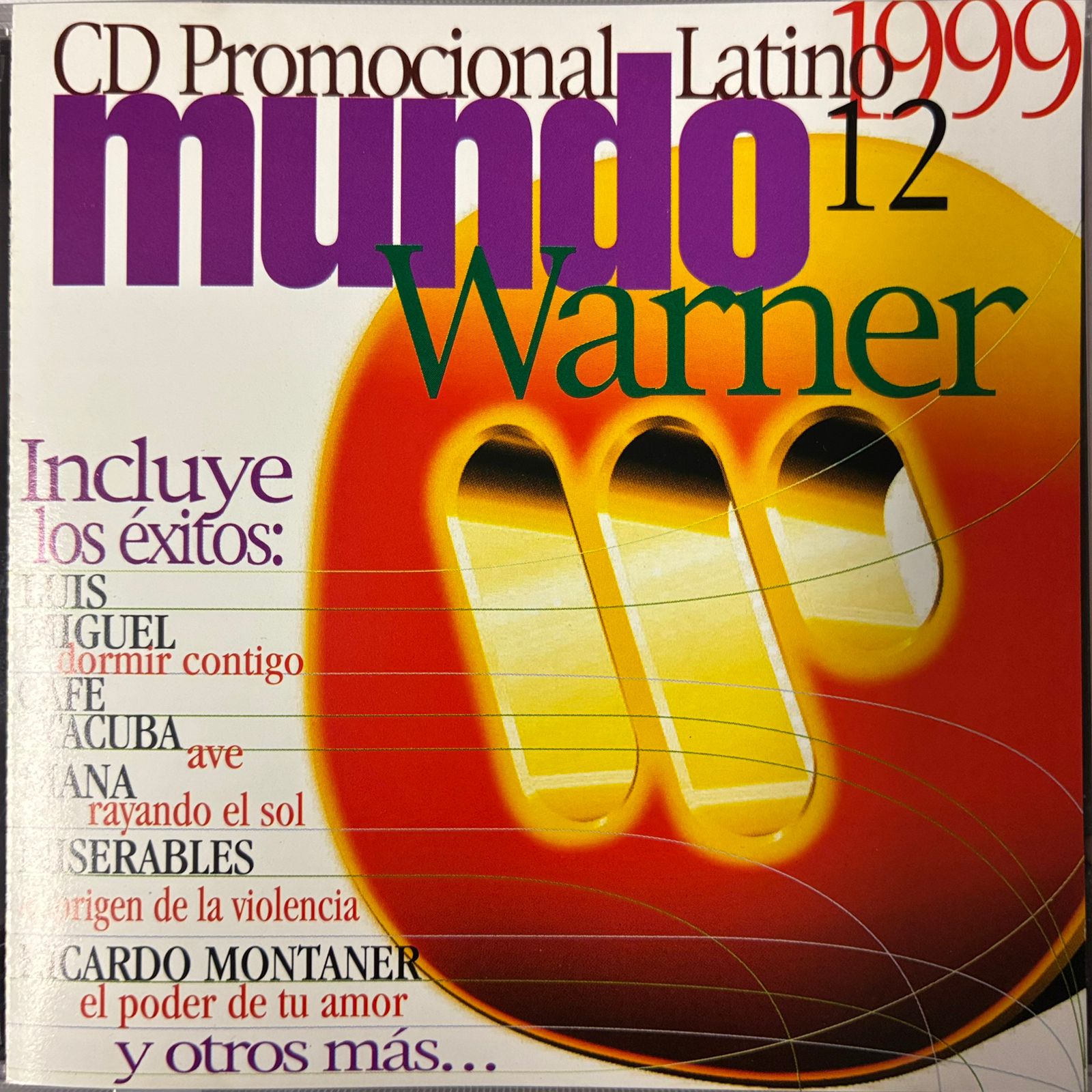 V/A - Mundo Warner – CD Promocional Latino 12