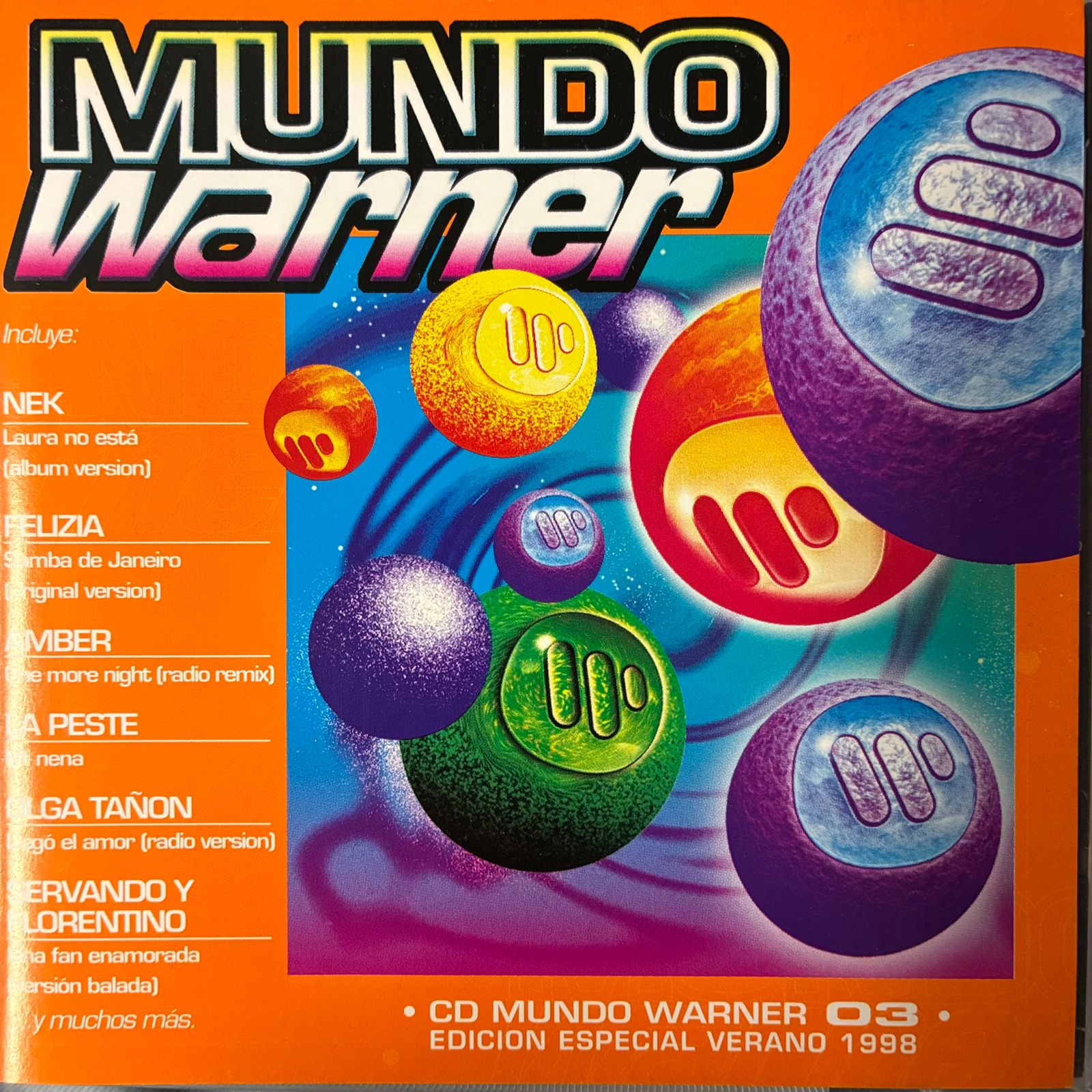 V/A - Mundo Warner – CD Mundo Warner 03 Edición Especial Verano