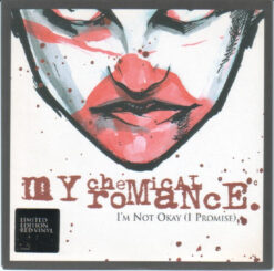 [Vinilo] My Chemical Romance – I'm Not Okay (I Promise) [2005] Ed. UK / 	 Vinyl, 7", 45 RPM, Single, Limited Edition, Red Transparent