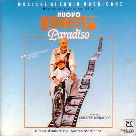 Ennio Morricone – ニュー・シネマ・パラダイス = Nuovo Cinema Paradiso (Musica Originale Del Film) [1990] Ed. JAP