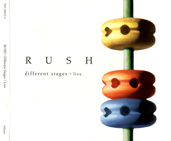 Rush – Different Stages · Live [1998] Ed. EUR (3CD)
